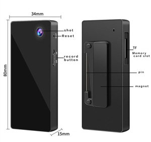 1080P độ nét cao ngực Huy hiệu ghi không thấm nước trên nhiệm vụ mặc cho trên trang web làm việc CMOS Hình ảnh cảm biến - Product Image 5