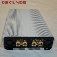 Amplificateur de voiture 8000Wrms Gamme complète Amplificateur de voiture blanc Amplificateur de voiture Grande puissance Amplificateur mono canal pour l'audio de voiture