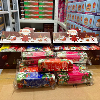 Jouet anti-stress souple à presser, motif Père Noël, lot en gros, cadeau de Noël, souvenir de fête pour filles et garçons, vente en gros