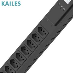 KAILES(KLS) Série K33 PDU Medido de 32A Monofásico 200-240VAC com 16 Tomadas Brasileiras, Medidor de Energia AV Hot Swappable para Uso Industrial - Product Image 5