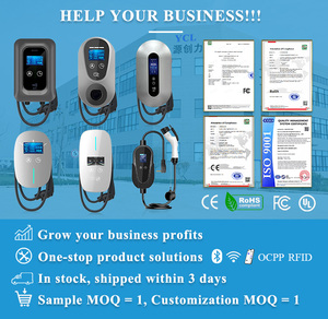 OEM xe điện pin AC ba-giai đoạn có thể điều chỉnh xách tay type2 22Kw 32A 11Kw wifi Anh thông minh sạc EV sạc - Product Image 6