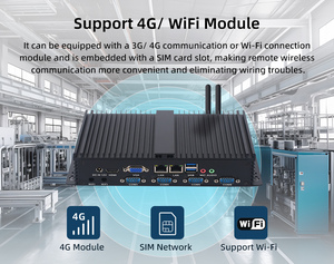 Valano IC01-A 工业迷你电脑 Intel J6412 4 COM 6 USB 双 LAN 无风扇坚固型嵌入式盒式电脑 Windows 10 - Product Image 5