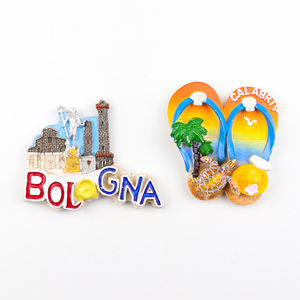 Aimants en résine polymère personnalisés, souvenir de <span class=keywords><strong>Porto</strong></span>, <span class=keywords><strong>voyage</strong></span> en ville, aimant de réfrigérateur en polyrésine 3D - Product Image 3