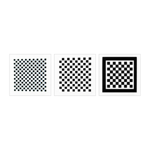 Placa de calibración óptica con patrón de tablero de ajedrez de 0,1mm * 0,1mm, cámara de reconstrucción de alta precisión, calibración de distorsión de imagen - Product Image 2