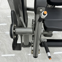 Équipement de musculation professionnel commercial 2026 – Machine d'extension des jambes assise robuste à charge par pignon pour la force des quadriceps