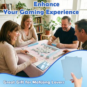 PU Leather Mahjong Card Holder Magnetic Clasp Premium Protective Case American Mahjong Accessories Portable Game Welcome <b>Gifts</b> - Product Image 4