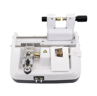 Machine manuelle de coupe-lentille d'équipement dentaire de précision pour lentilles de contact de lunettes Garantie 1 an pour laboratoires dentaires de magasins d'optique
