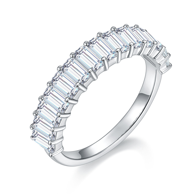 Style 5  2*4mm emerald Cut White