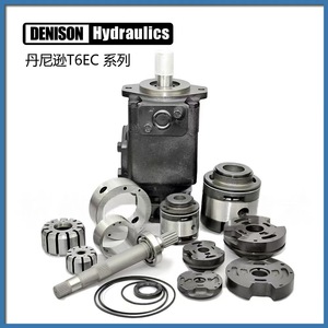 Pompe hydraulique à palettes Parker Denison T6EC 042 025 à montage sur bride - Product Image 4