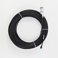 Kabel Patch Berlapis Baja FIBERVISION 2 Inti Uniboot LC/APC Spiral Tube Armored Jumper dengan Housing Tahan Air M28