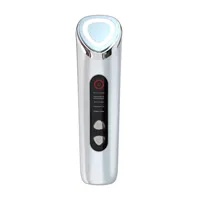 Appareil de beauté à domicile, massage facial portable, lifting des plis nasogéniens, raffermissement avec 3 types de lumières, fonction de vibration et de chauffage