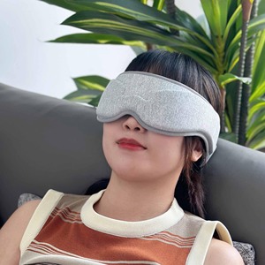 Vibrando aquecimento olho dormindo máscara massageador olho inteligente massageador para relaxar olho - Product Image 1