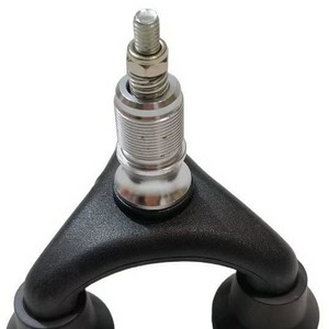 Punta de trípode para bastón de acero inoxidable ajustable 11x9.5 para accesorios de bastones - Product Image 1