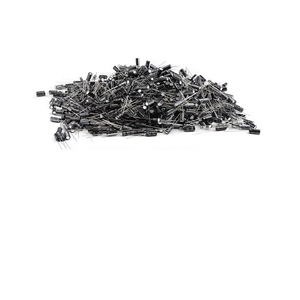 Condensador electrolítico polarizado de aluminio de 0,47 µF y 50 V para montaje en PCB, proyectos de bricolaje electrónicos, alta capacitancia - Product Image 3