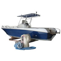 YAMANE Yacht 31ft Offre Spéciale CE APPROUVÉ En Fiber De Verre Center Console T- Top Pêche Ferry Bateau