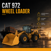 CAT 972 24,9-Tonnen-Frontlader mit Cat C9.3B Motor 339 PS für Schüttgutlager