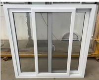 Fenêtres coulissantes design Upvc à double vitrage Fenêtre coulissante en pvc