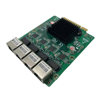 Nouveau Intel I226 4 NIC 2.5GbE Ethernet RJ45 PCIE X8 X16 PCIE3.0 pare-feu routeur carte réseau sous-carte