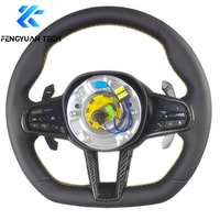 Volant en cuir et fibre de carbone personnalisé pour BMW G20 G28 G29 G30 G32 G38 G40 G80 G87 G05 320i 325i 330i M3 M4 M5 M8 X5 X6 M40i