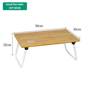 Escritorio Plegable para Cama, Multifuncional, para Computadora Portátil, Escritura, Comedor, Superficie de Madera de Bambú, Tamaño Personalizado, Mesa Pequeña - Product Image 3