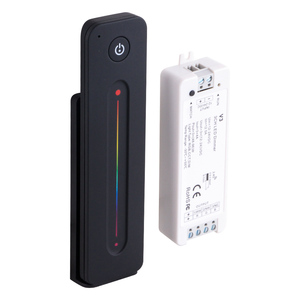 V3 + R13ชุดบลิสเตอร์ตัวรับสัญญาณ RF แบบไร้สายควบคุมด้วยรีโมทคอนโทรลแบบสัมผัสตัวควบคุมไฟ LED 3ช่อง RGB พร้อมตัวหรี่1ช่องสัญญาณ - Product Image 3