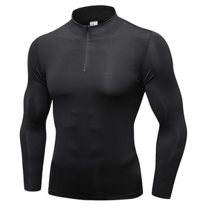 Chemises de sport pour l'automne et l'hiver, idéales pour la course à pied et l'entraînement. Manches longues, <span class=keywords><strong>col</strong></span> montant, séchage rapide - Product Image 6