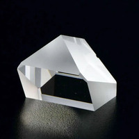 Prisme cubique optique à angle droit en verre BK7 de haute qualité et haute dureté, personnalisable OEM, pour jumelles et microscopes, avec revêtement AR/AL