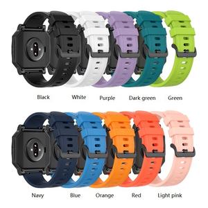 Nouveauté 20mm Sport Style antichoc anti-rayures Bracelet de montre en silicone pour <span class=keywords><strong>Huami</strong></span> pour Amazfit Neo - Product Image 6