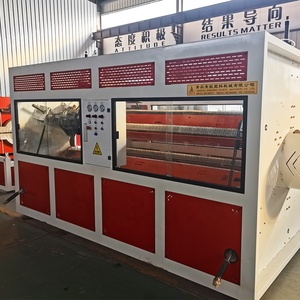 Hoàn thành máy đùn Ống PVC | tự động đôi vít PLC kiểm soát tiết kiệm năng lượng ống làm & dây chuyền sản xuất - Product Image 6