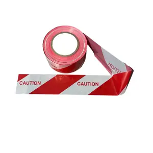 Warehouse Safety Hazard Warning Tape PE PET Laminated Floor Marking Tape