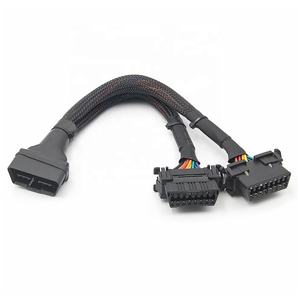 Nhiệm vụ nặng nề OBD2 chẩn đoán Scanner Nam để kép 2 nữ Splitter cáp mở rộng cho cơ khí - Product Image 6