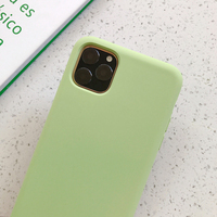 Coques de téléphone en silicone en gros pour Apple iPhone 11 Pro Max, housses de téléphone portable pour iPhone 12 13 14 15 16 17, coque en silicone