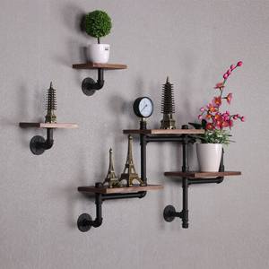 <span class=keywords><strong>Étagère</strong></span> <span class=keywords><strong>murale</strong></span> en <span class=keywords><strong>fer</strong></span> <span class=keywords><strong>forgé</strong></span> de style industriel, <span class=keywords><strong>étagère</strong></span> décorative créative, <span class=keywords><strong>étagère</strong></span> à livres, <span class=keywords><strong>étagère</strong></span> à bouteilles de vin - Product Image 1