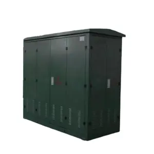 户外箱式预制紧凑型11kv 1250垫装变电站配电变压器价格