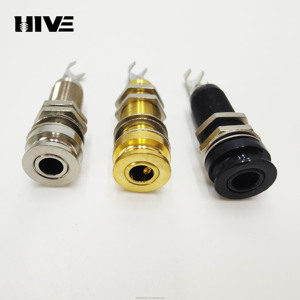 Achterste Band Vergrendeling Basgitaar Jack Socket Split-Type Versterker Behuizing Enkelkanaals Schroefdraad Buis <span class=keywords><strong>Output</strong></span> Socket Verbindingsgat - Product Image 6