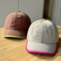 Casquette souple OEM légère pour hommes et femmes