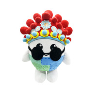 Poupées en peluche super douces personnalisées de 30 cm avec vos logos, rembourrage en coton PP, unisexe, pour fêtes, anti-stress
