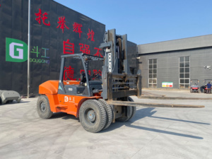 Chariot élévateur diesel <span class=keywords><strong>de</strong></span> marque d'usine 10 tonnes 12 tonnes, prix chariot élévateur chinois 12t 10t Empilhadeira avec CE ISO - Product Image 2