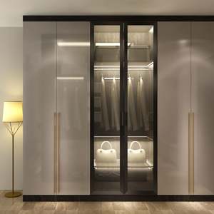 Armario Móvil de PVC YALIG, Diseño de Armario de Madera Contrachapada - Product Image 3