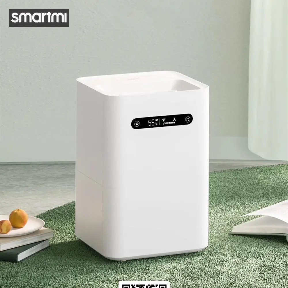 Smartmi 2-4L Evaporative Air Humidifier 99% Antibacterial Large Capacity Smart Display for Xiaomi Mijia App Control