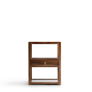 Estantes Geométricos para Té de Madera de Nogal, Tipo Vertical, con Compartimento Secreto, Accesorios para la Ceremonia del Té - Product Image 4