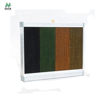 Panneau de refroidissement en nid d'abeille avec cadre en alliage d'aluminium pour système de refroidissement industriel de serres et d'élevages avicoles