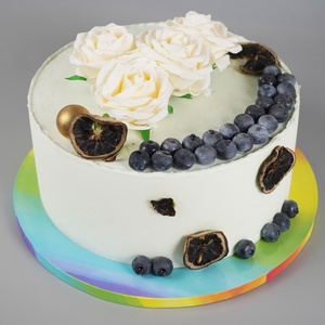 Plateaux à gâteau ronds en carton ondulé noir Sunshine, épaisseur 12 mm - Product Image 6