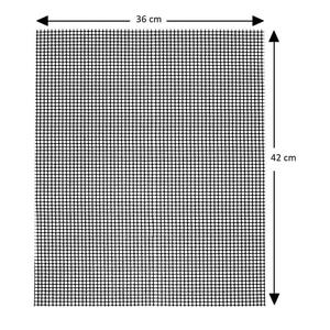 Tappetini Antiaderenti per Barbecue 36x42 Cm, Riutilizzabili e Facili da Pulire, Tappetini Neri per Grigliare - Product Image 3