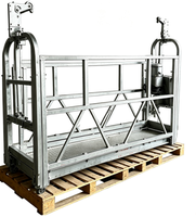 Plateforme élévatrice suspendue galvanisée ZLP630 de 630 kg de charge, à levage électrique, pour travaux de peinture murale, directement de l'usine