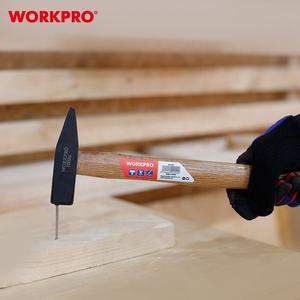 WORKPRO Martillo de <span class=keywords><strong>maquinista</strong></span> de 500G con mango de madera dura Acero forjado para fabricación de metal Trabajo de remache de cincelado - Product Image 5