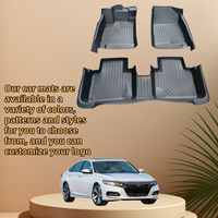 Convient pour HONDA ACCORD 2018-2022 avec des tapis de voiture de protection tous temps
