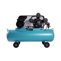 Compresseur d'air portable à moteur lubrifié 220V 70L 2.2KW 1020 tr/min, type piston, refroidi par air, 250L/min