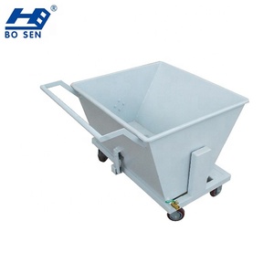 Chất lượng cao hội thảo phế liệu Bán Phá Giá Phễu bỏ qua bin kim loại rác thải container hoặc tới hạn Thùng với xử lý - Product Image 3