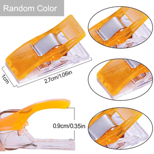 Clips <span class=keywords><strong>de</strong></span> <span class=keywords><strong>costura</strong></span> coloridos Artesanía <span class=keywords><strong>de</strong></span> plástico Ganchillo Tejer Clips <span class=keywords><strong>de</strong></span> ropa <span class=keywords><strong>de</strong></span> seguridad Clips <span class=keywords><strong>de</strong></span> encuadernación <span class=keywords><strong>de</strong></span> color Papel - Product Image 2